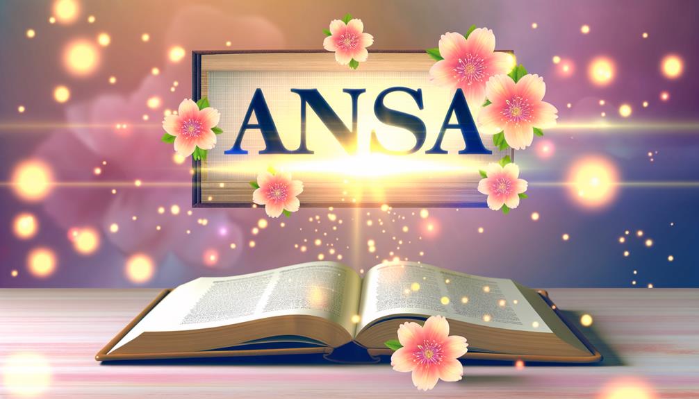 ansa italian name meaning