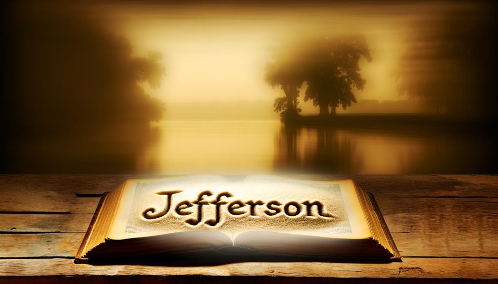 etymology of jefferson s name