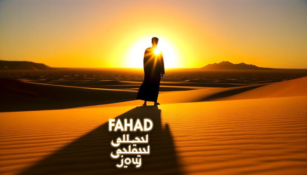 fahad lion hearted arabic name