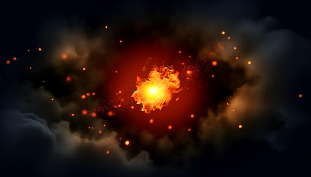 fiery origin of blaze