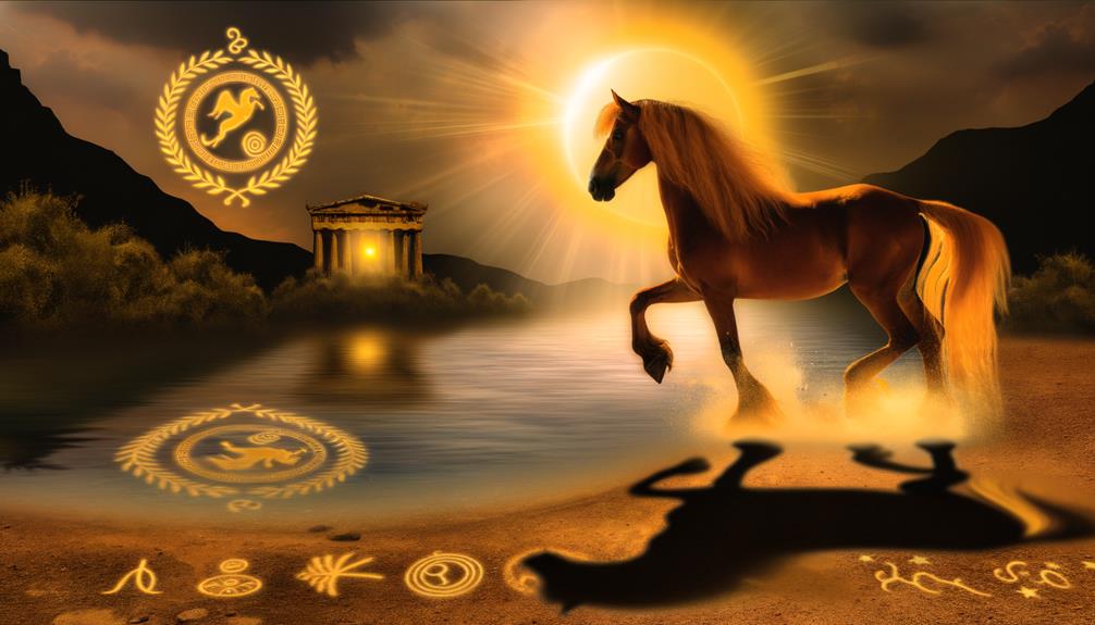 greek mythological horse god