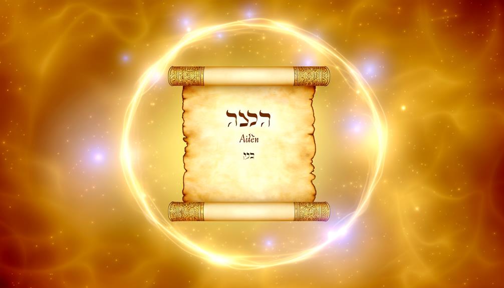 hebrew meaning of aiden