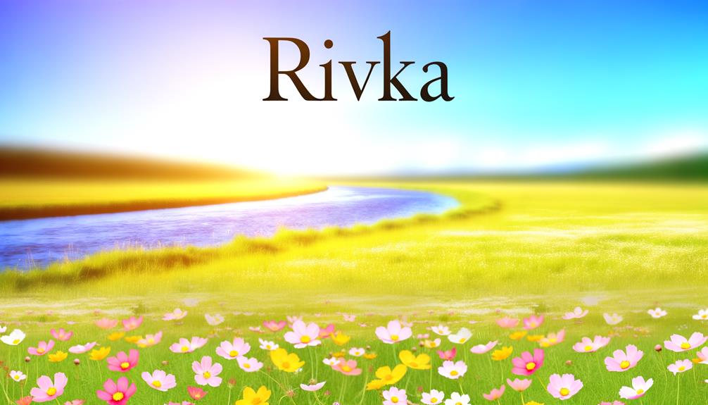 hebrew name rivka origin