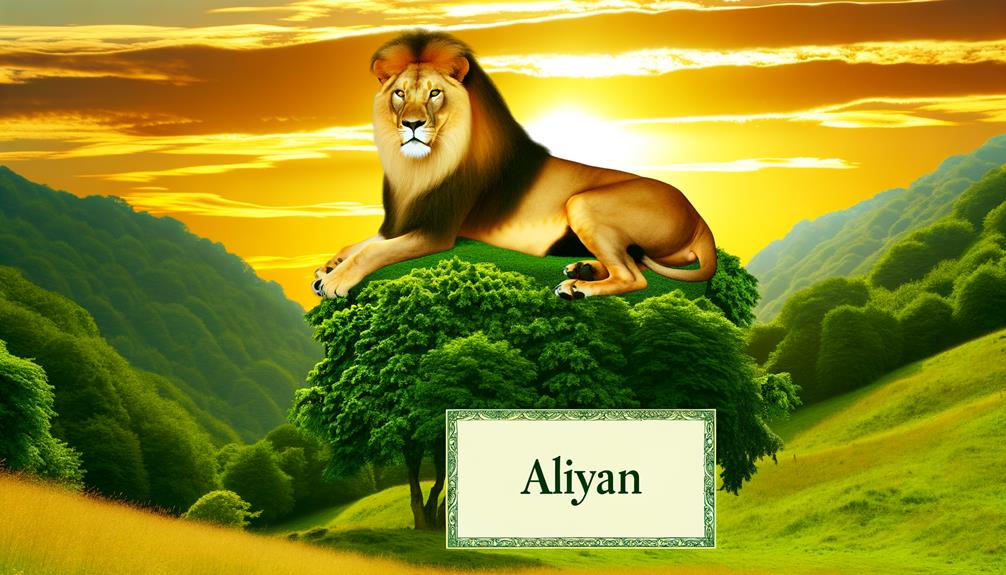 meaning of aliyan name