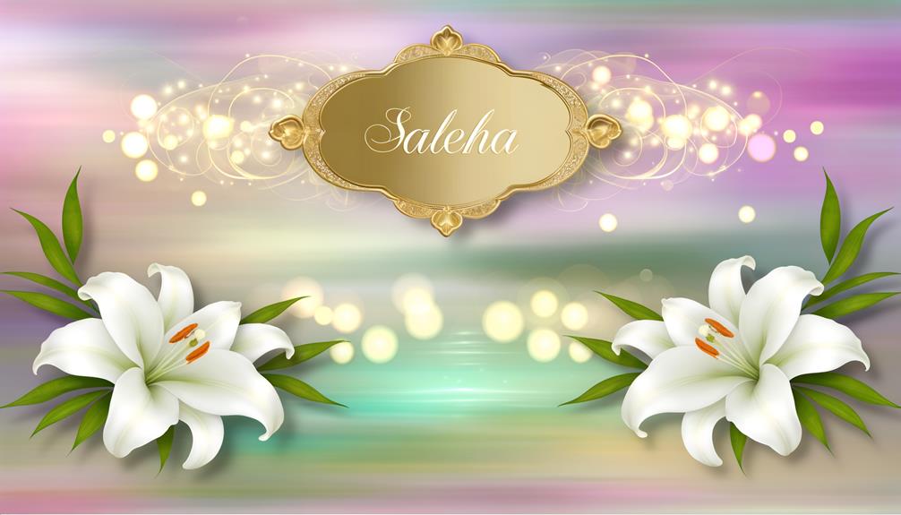 meaning of saleha name