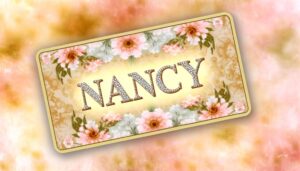 nancy name meaning english