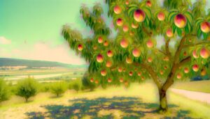 peaches sweet fruit name