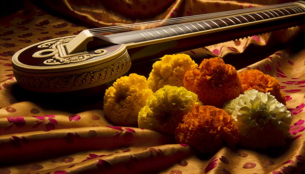 veena melodious musical instrument