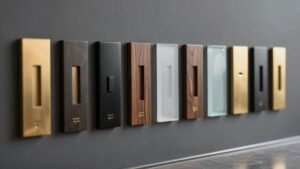 best apartment door name plates
