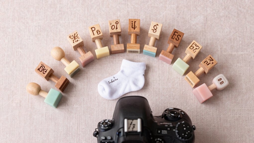 best baby clothes name stamps
