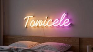 best custom led name signs