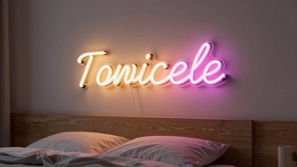 best custom led name signs