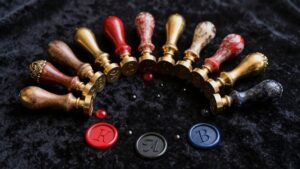best monogram wax seals