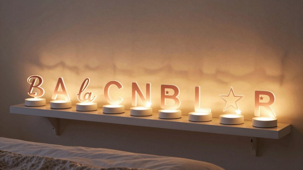 best personalized name night lights