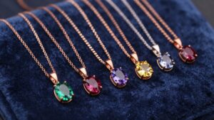 birthstone name necklace gift guide