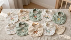 embroidered name baby bibs 2026