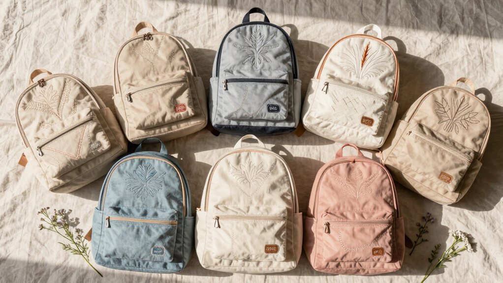embroidered name backpack picks