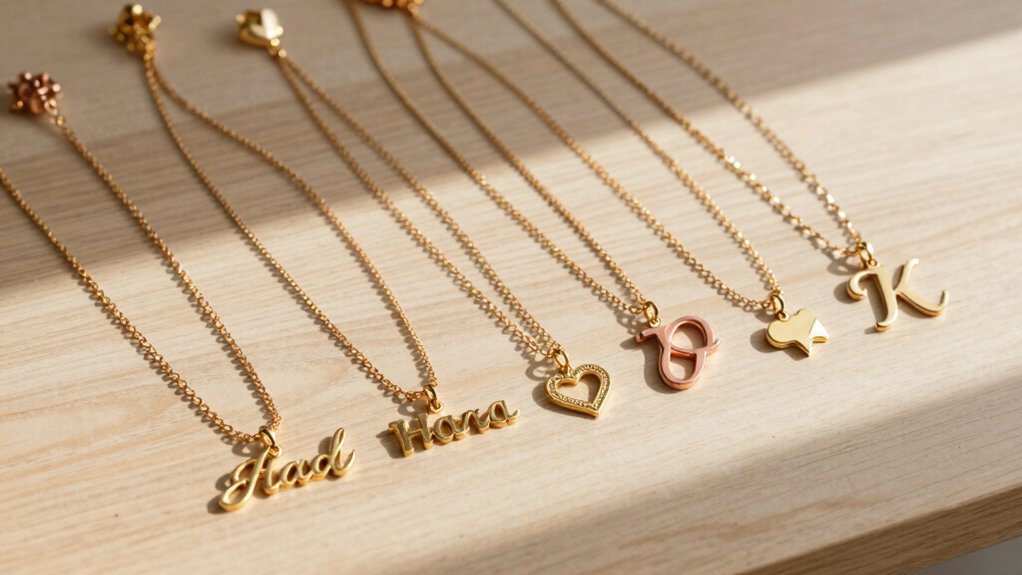 family name necklaces 2026 highlights