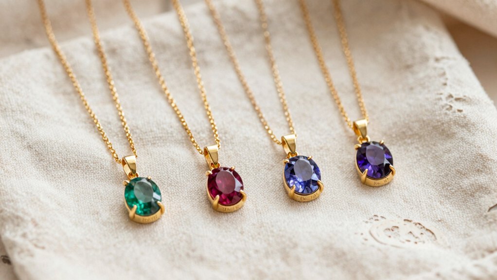 four best mother birthstone necklaces