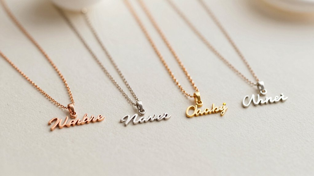 four best personalized kids necklaces