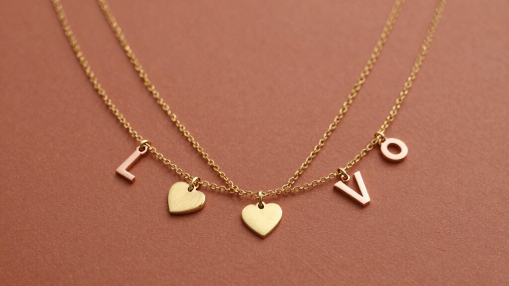 four name personalized name necklaces