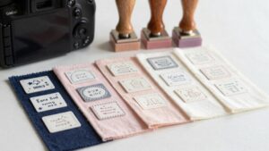 kids clothing name stamps