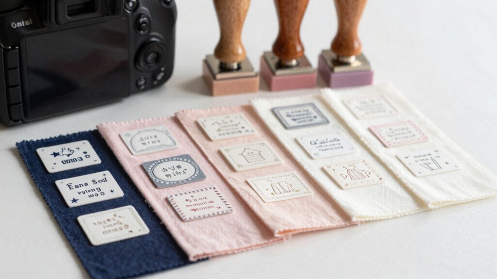 kids clothing name stamps