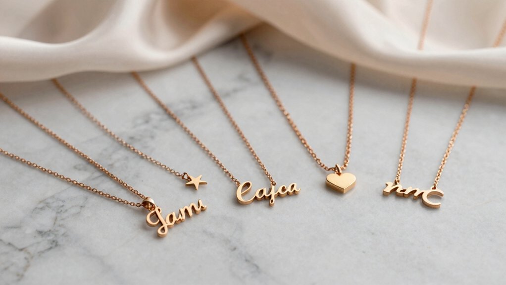 six name family necklaces 2026