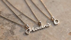 three best sterling silver name necklaces
