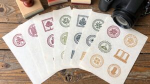 top library stamp names